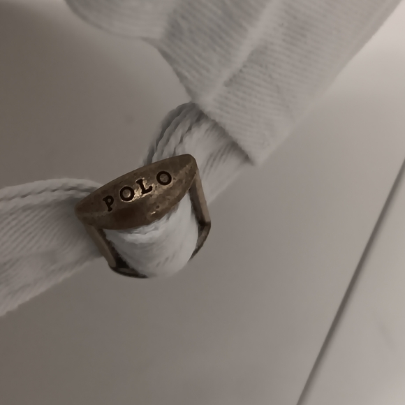 POLO RALPH LAUREN MEN'S CLASSIC WHITE ALL OVER LOGOS CAP HAT OSFA $49 BRAND NWT - Picture 4 of 9